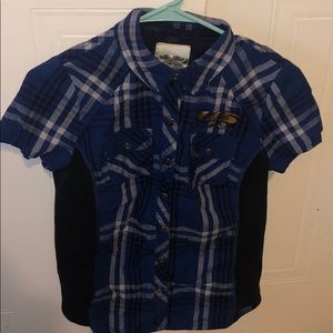 Harley-Davidson racer shirt.